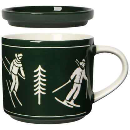 Ski Ya Later Mug With Lid