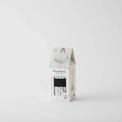 Shupatto Compact Reusable Bag Medium Sen Stripe