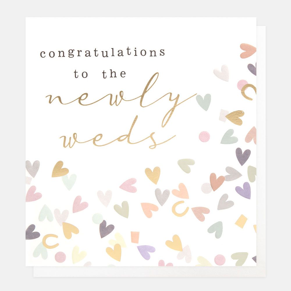 Congratulations Newlyweds Card