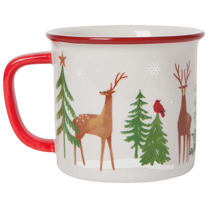 Heritage Santa's Reindeer Mug
