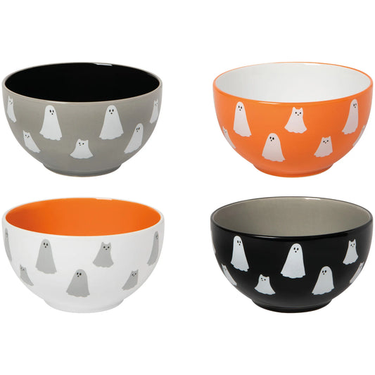 Kindred Sprits Halloween Everyday Bowls Set of 4