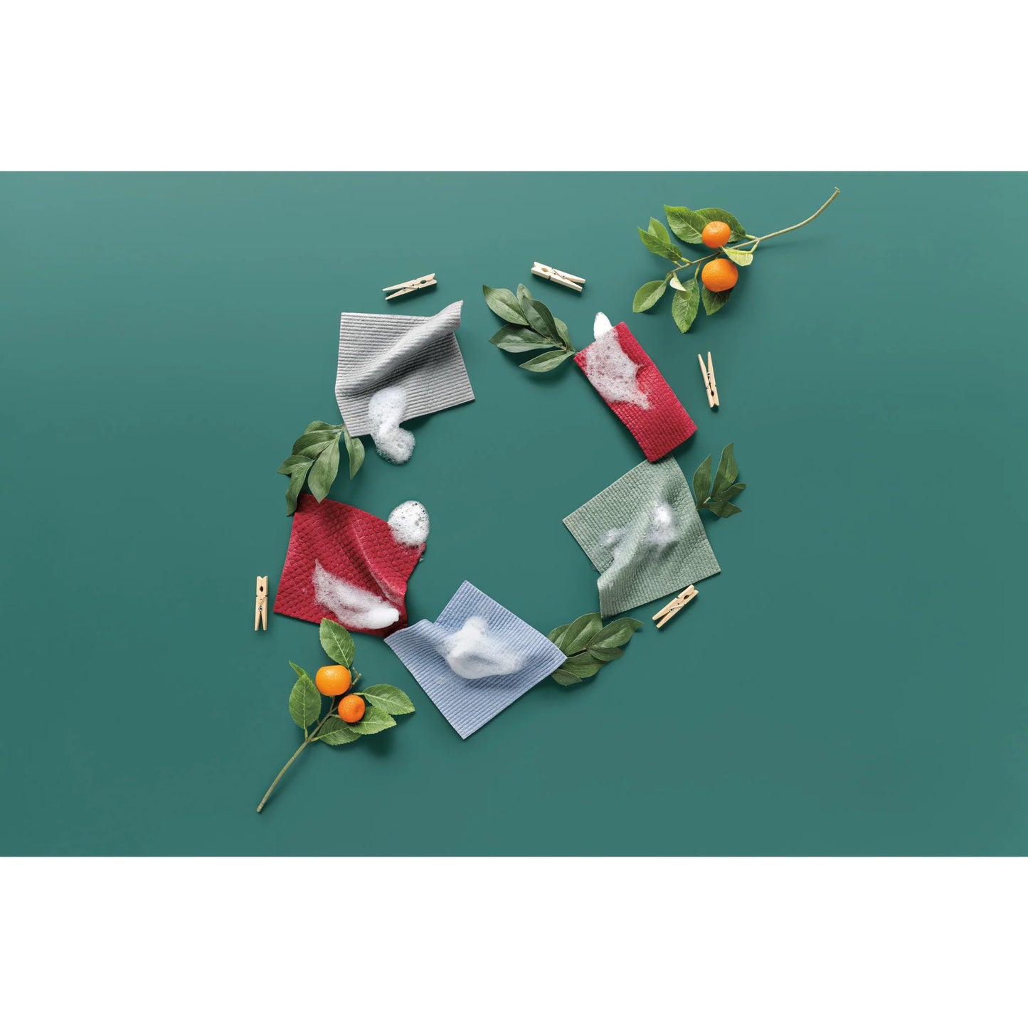 Swedish Dishcloth Carmine Set of 2