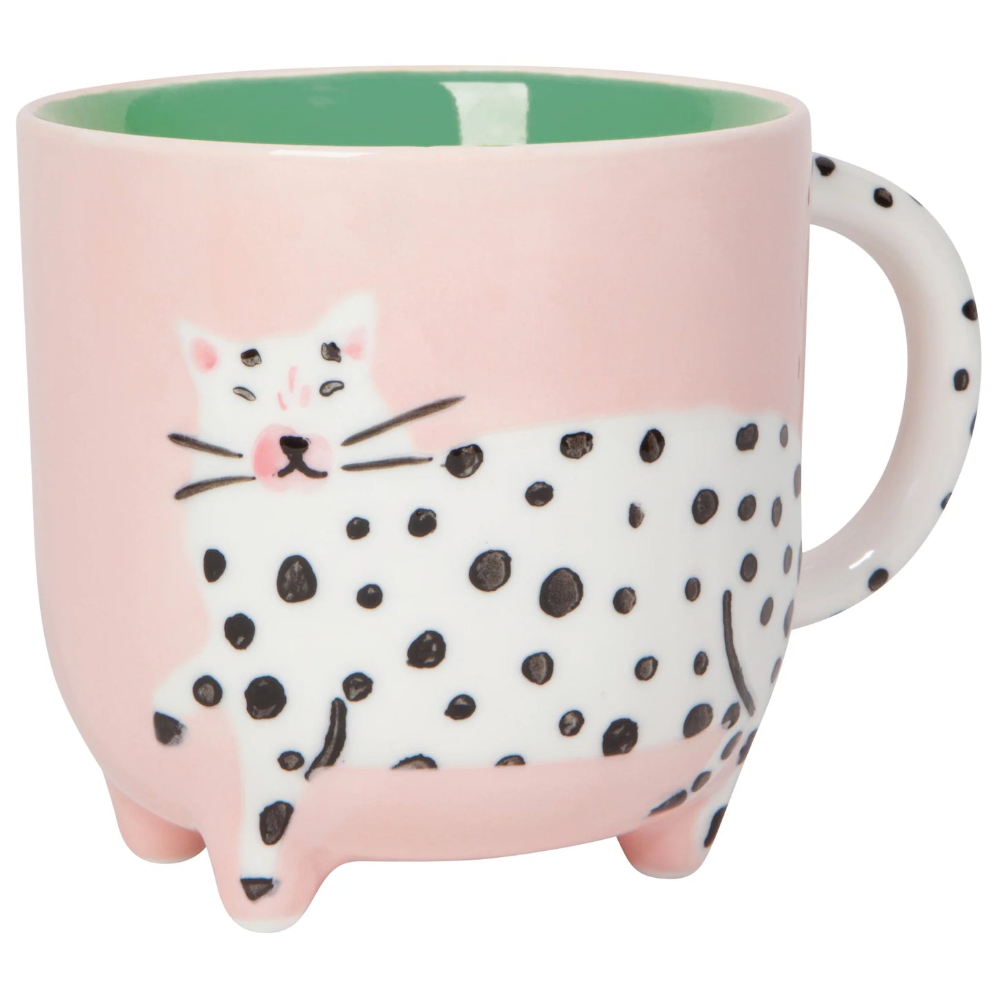 Critter Mug 15oz Dotty Cat