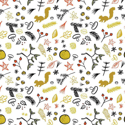 Frozen Forest Single Sheet Wrapping Paper