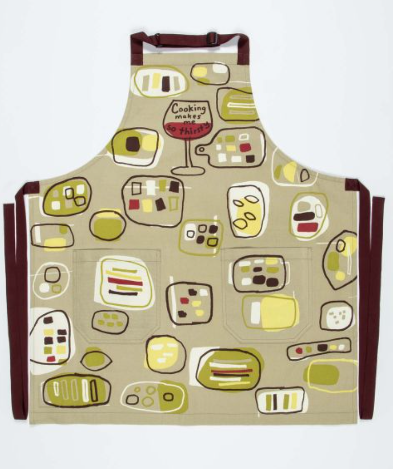 Apron Cooking Makes Me So Thirsty