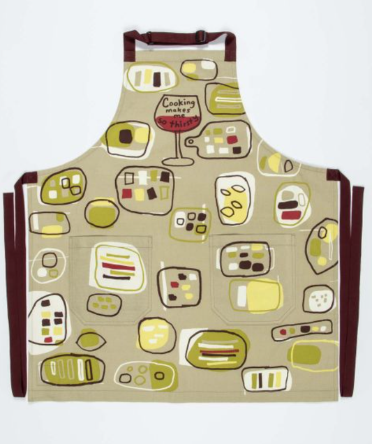 Apron Cooking Makes Me So Thirsty