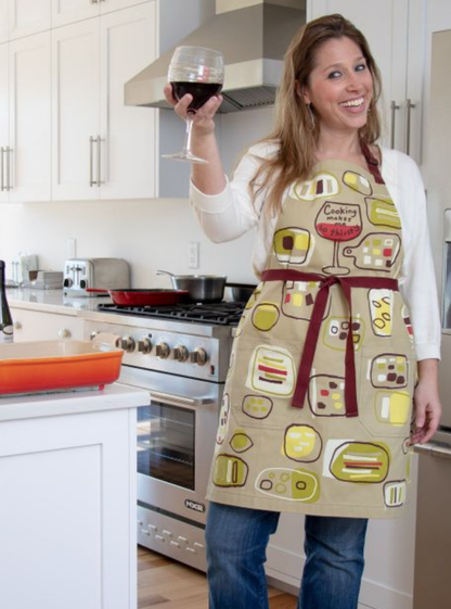 Apron Cooking Makes Me So Thirsty