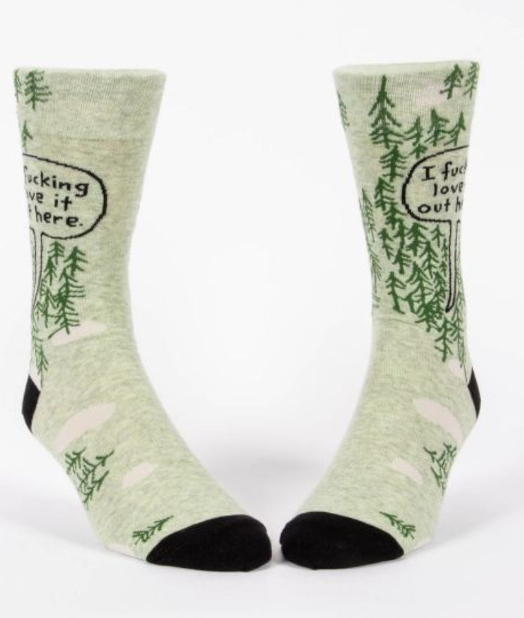 Men’s Crew Socks F*cking Love It Out Here