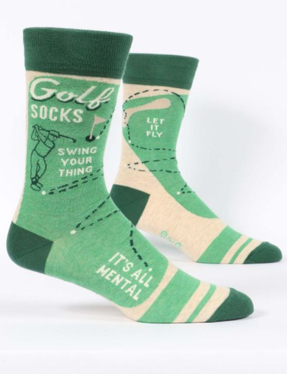 Men's Crew Socks Golf
