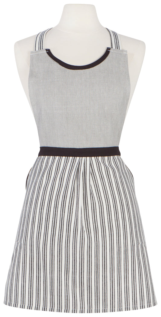 Apron Petite Ticking Stripe