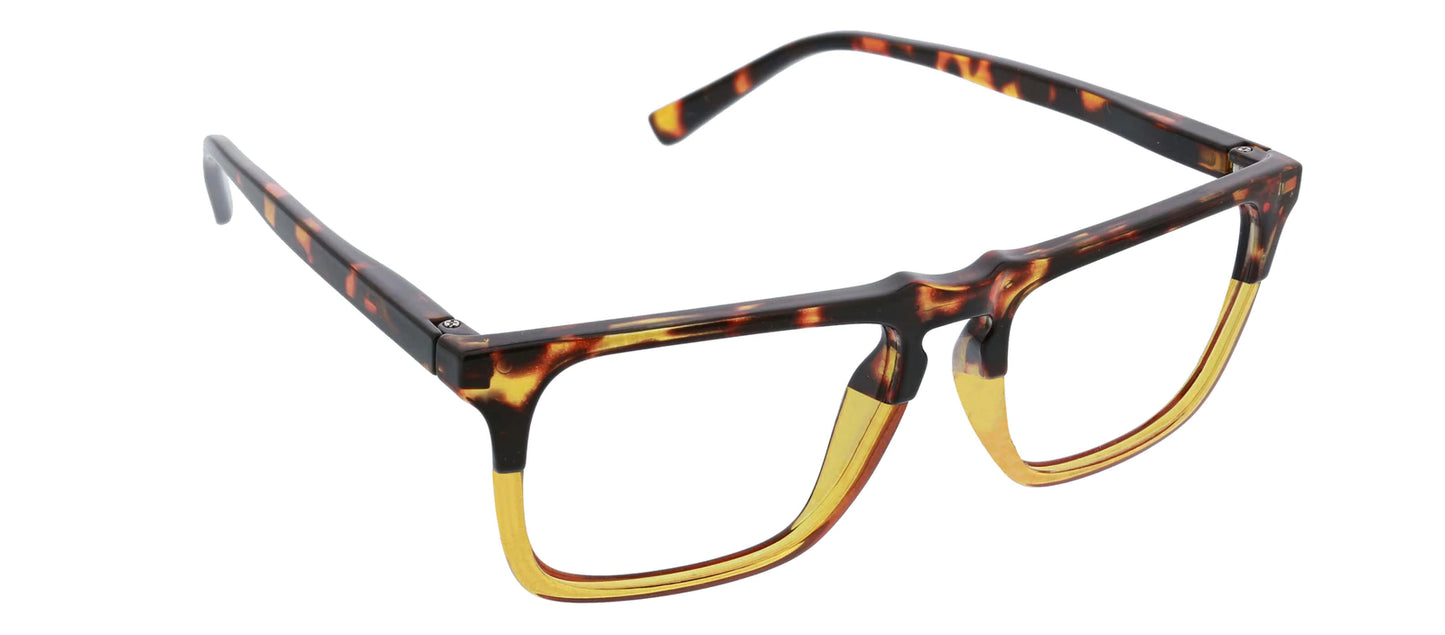 Swagger Tortoise Amber Blue Light Glasses
