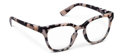 Betsy Black Marble Cat Eye Blue Light Glasses