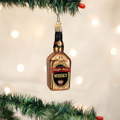 Whiskey Bottle Ornament
