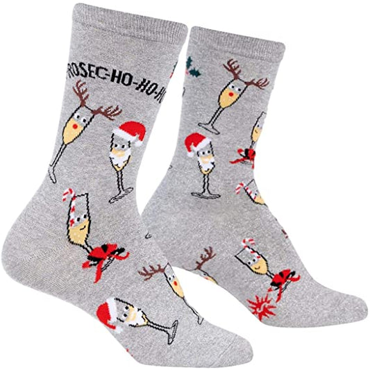 Women's Crew Socks Prosec-Ho-Ho-Ho
