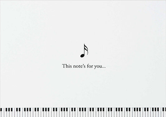 Music Blank Boxed Notecards