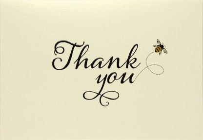 Bumblebee Thank You Boxed Notecards