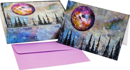 Mystic Moon Blank Boxed Cards