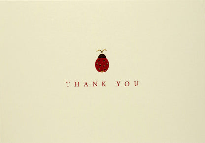 Ladybug Thank You Boxed Cards
