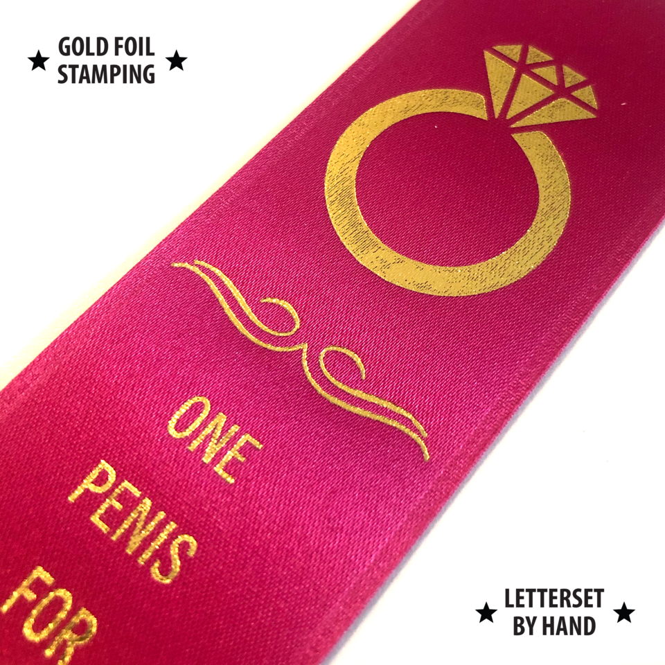 #R44 One Penis Ribbon