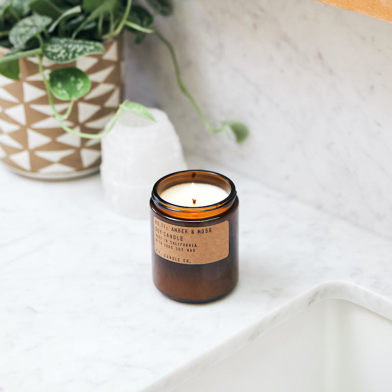 Amber & Moss 7.2oz Soy Candle