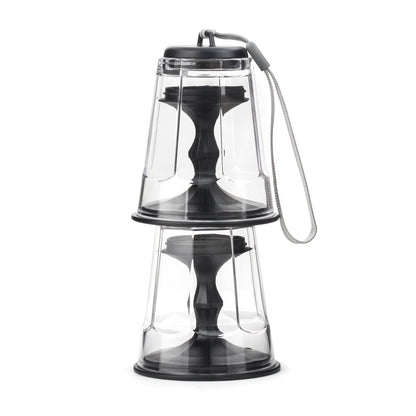 Portable Wine Glass Black Set/2