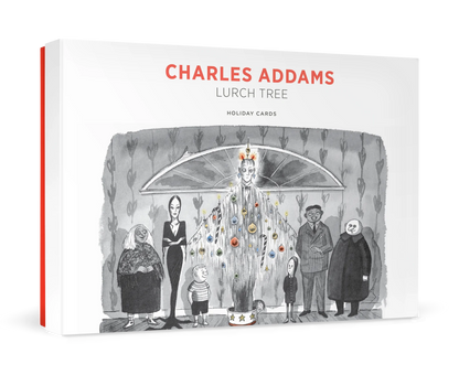 Charles Addams Lurch Tree Holiday Cards