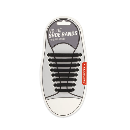 Black No Tie Show Shoe Bands