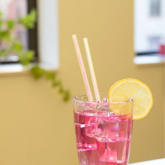 Iridescent Paper Straw