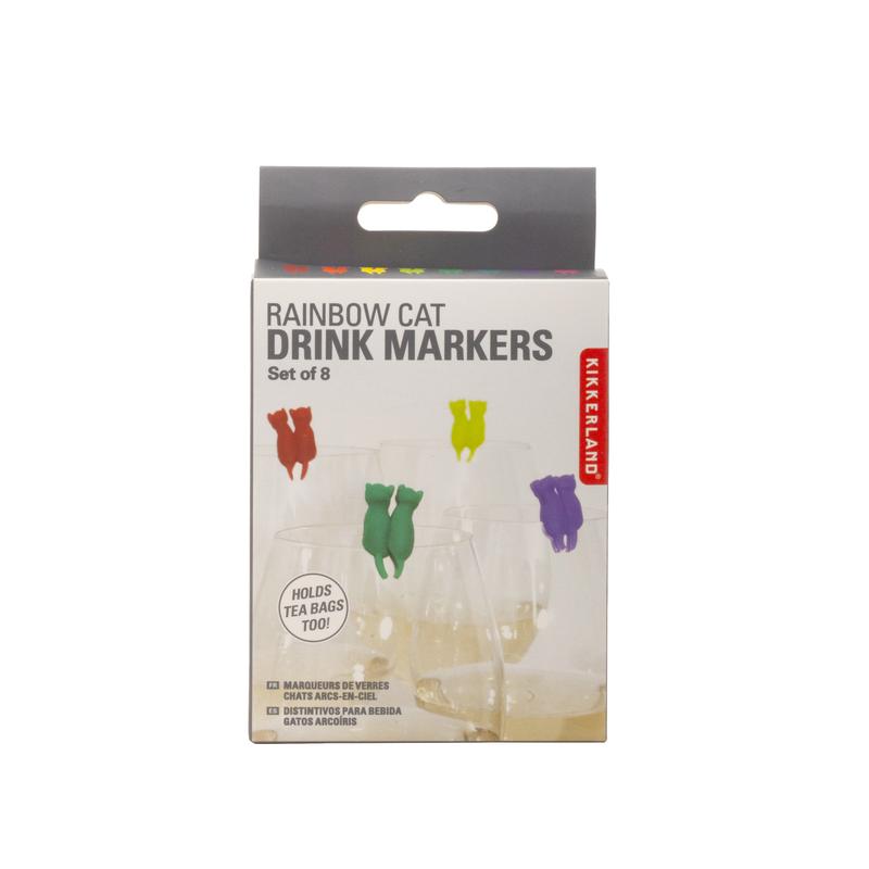Rainbow Cat Drink Markers