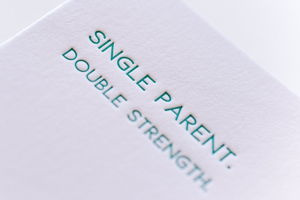 Single Seahorse Card