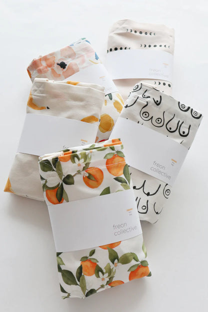 Twisted Tulips Tote Bag