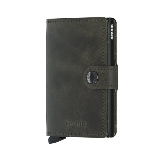 Miniwallet Vintage Olive-Black