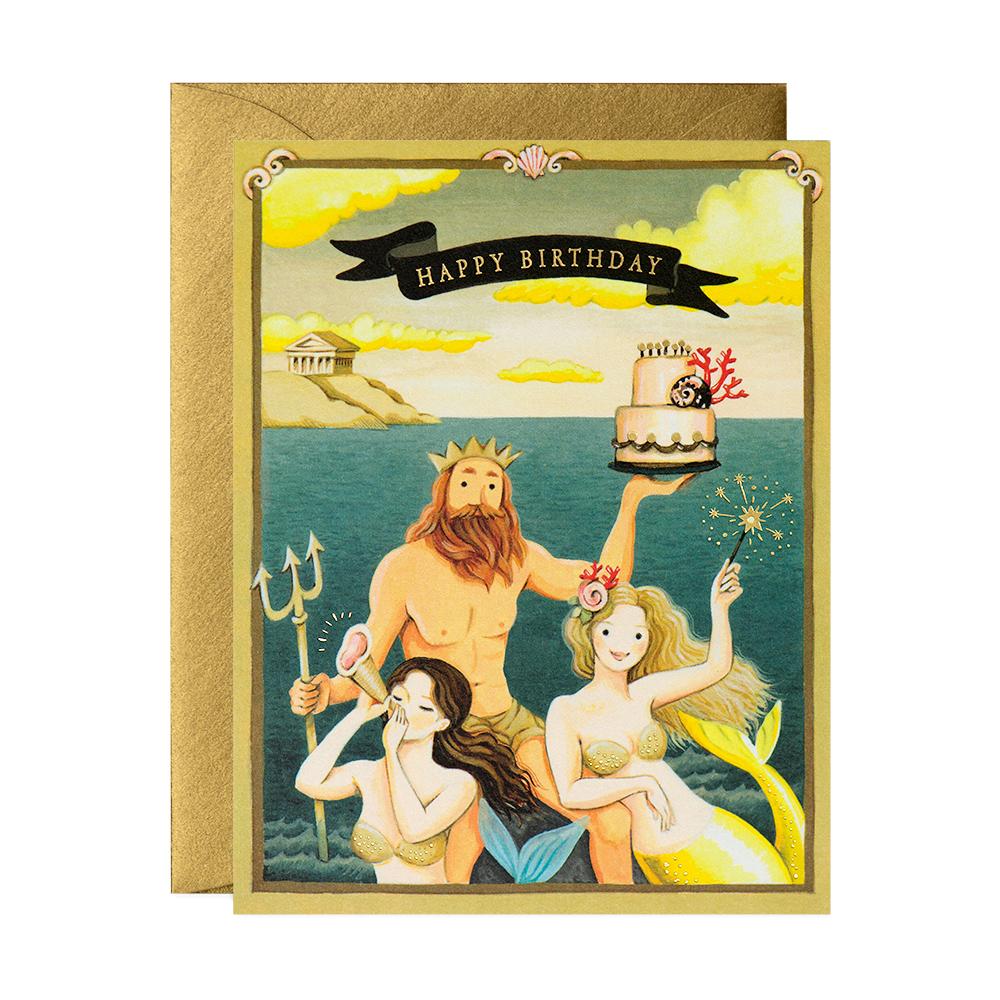 Neptune Birthday Card