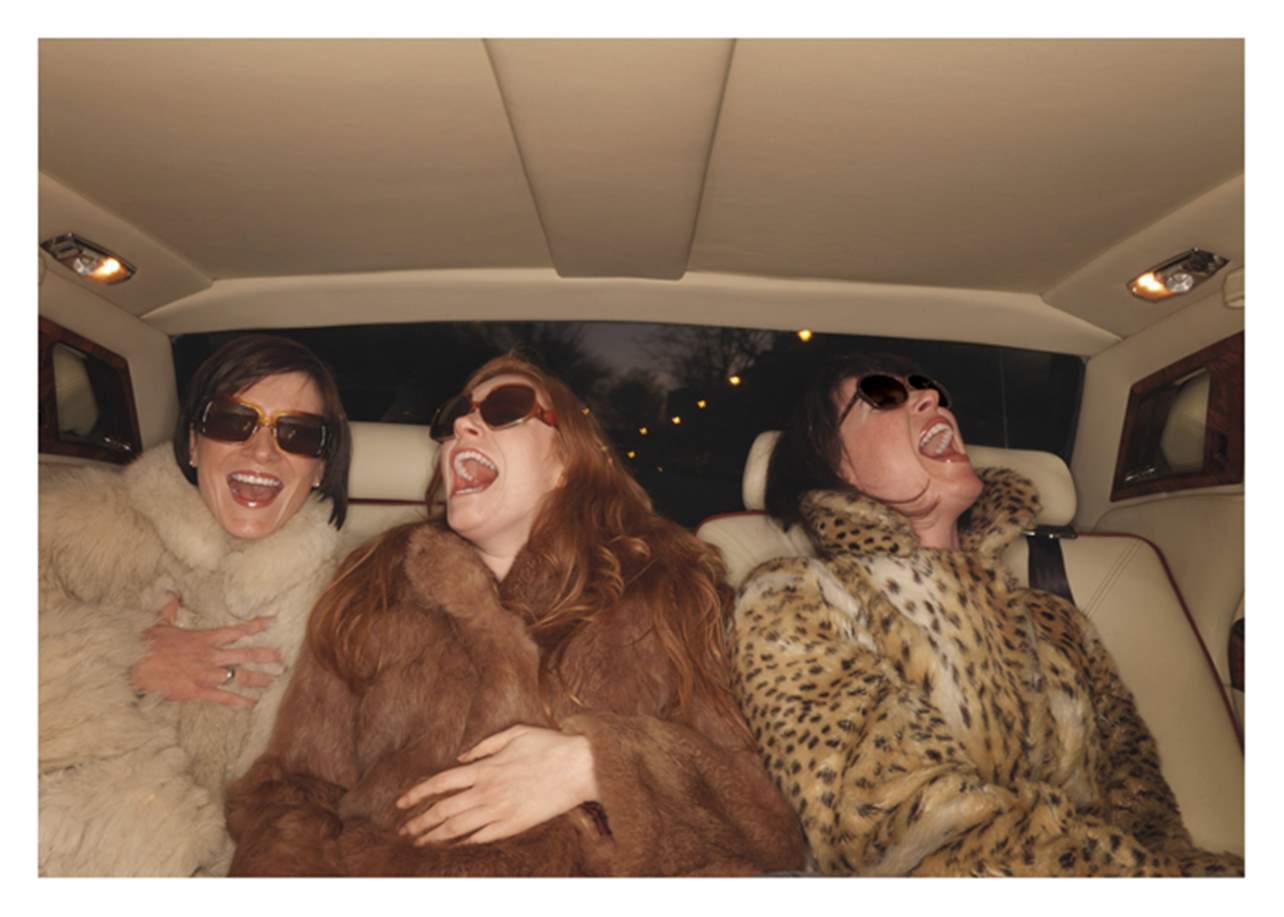 Ladies Faux Fur Birthday Card