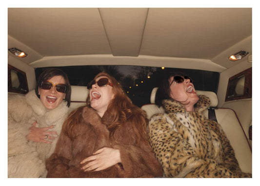 Ladies Faux Fur Birthday Card