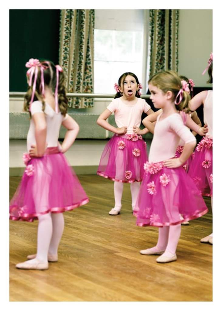 Bored Ballet Dancer Birthday Card