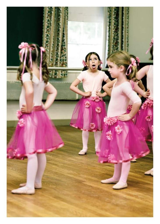 Bored Ballet Dancer Birthday Card