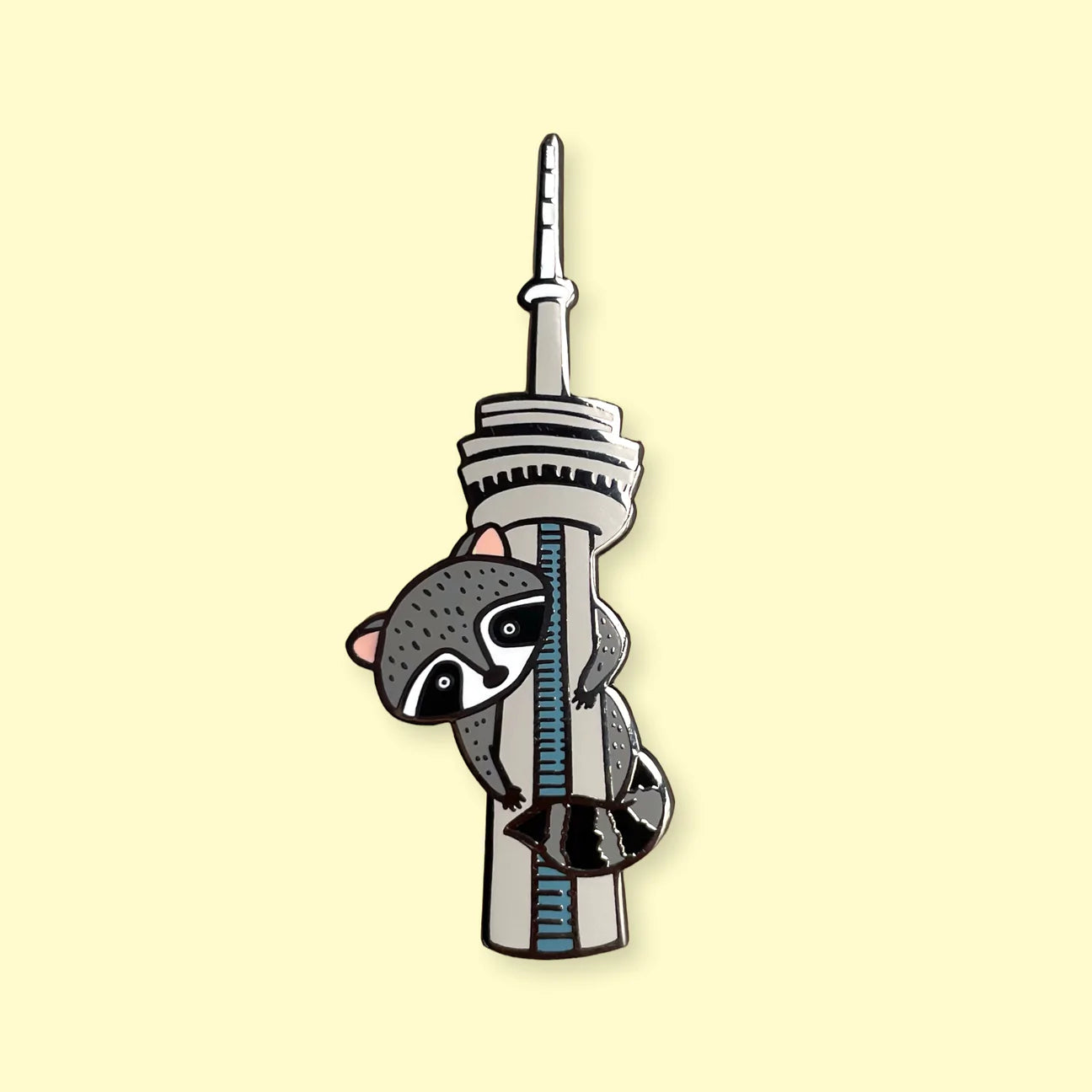 @39 Tower Raccoon Enamel Pin