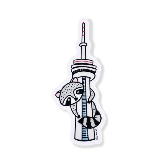 S18 Raccoon City Sticker — Tower Raccoon