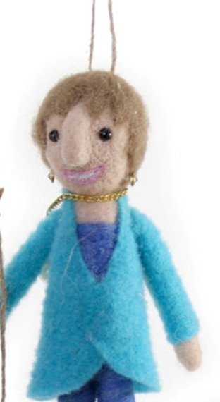 F90 - Felt Golden Girls Ornament