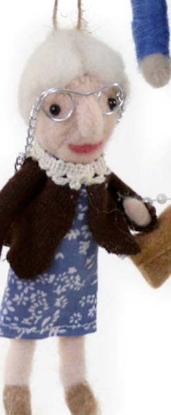 F90 - Felt Golden Girls Ornament