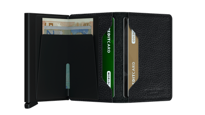 Slimwallet Veg Black-Black