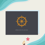 Wheely Sorry For Your Loss Card