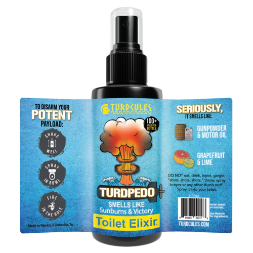 Turdcules - Turdpedo Toilet Spray