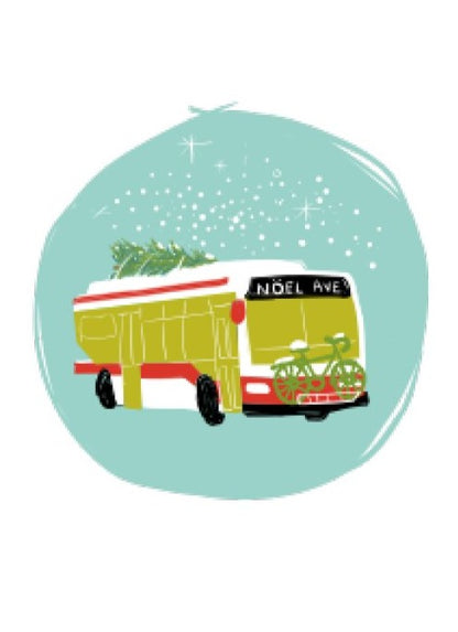 TTC Bus Holiday Card