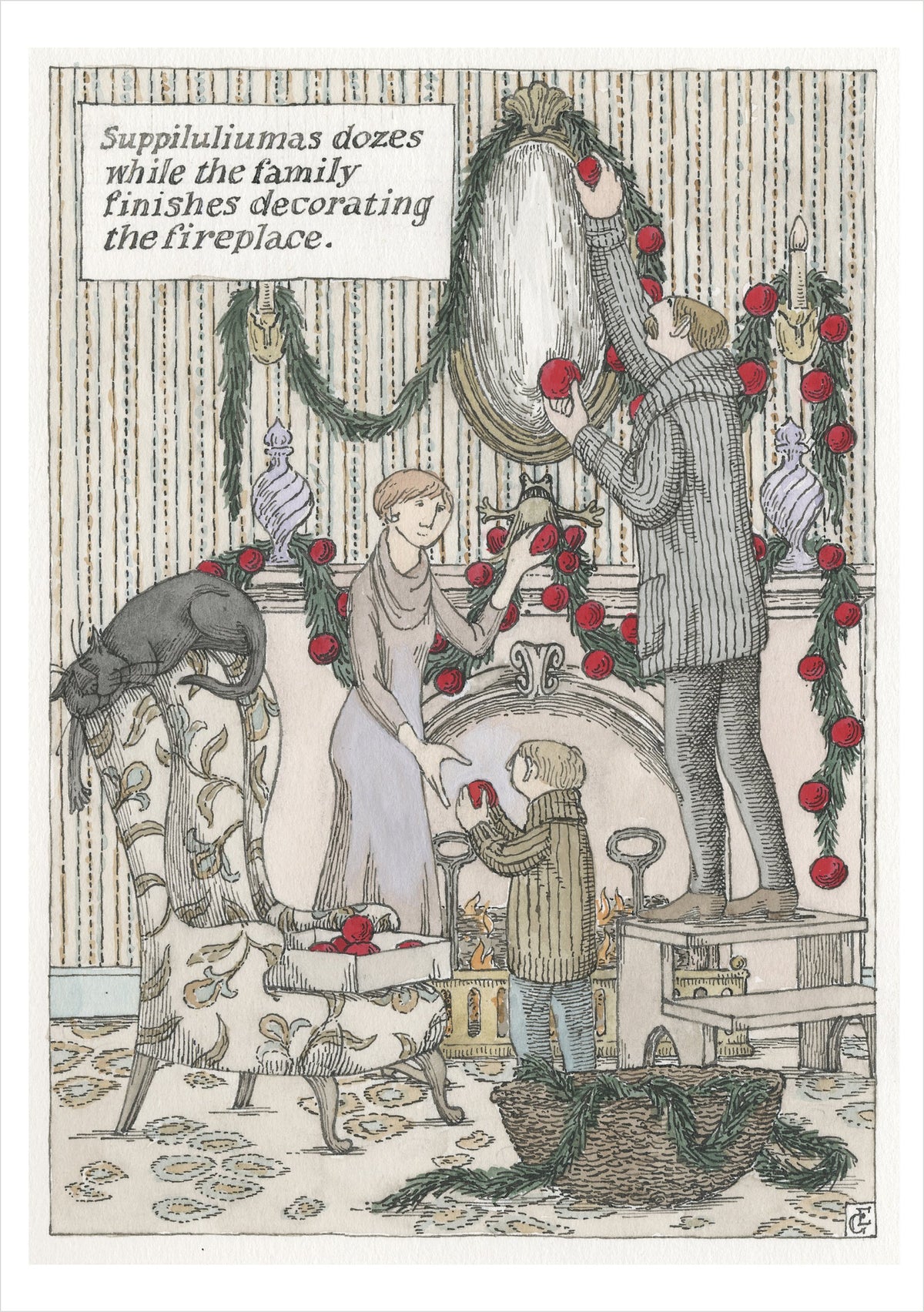 Edward Gorey Holiday Assortment Boxed Cards
