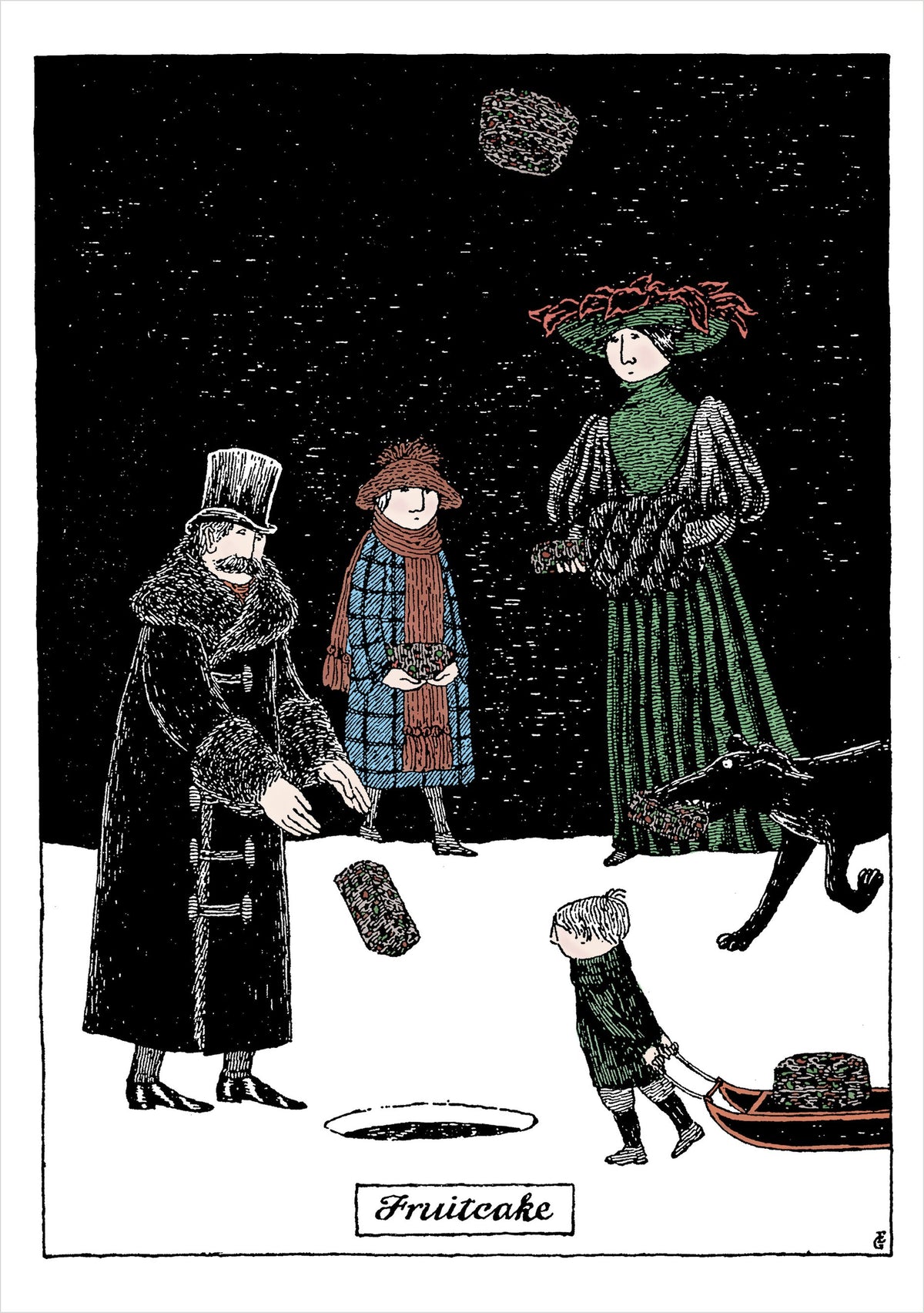 Edward Gorey Holiday Assortment Boxed Cards