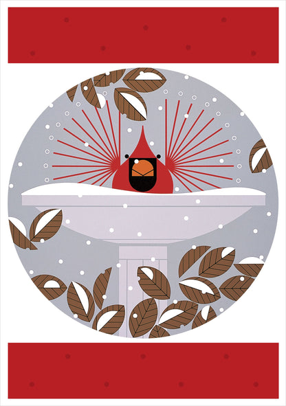 Charley Harper Cool Cardinals Holiday Boxed Cards