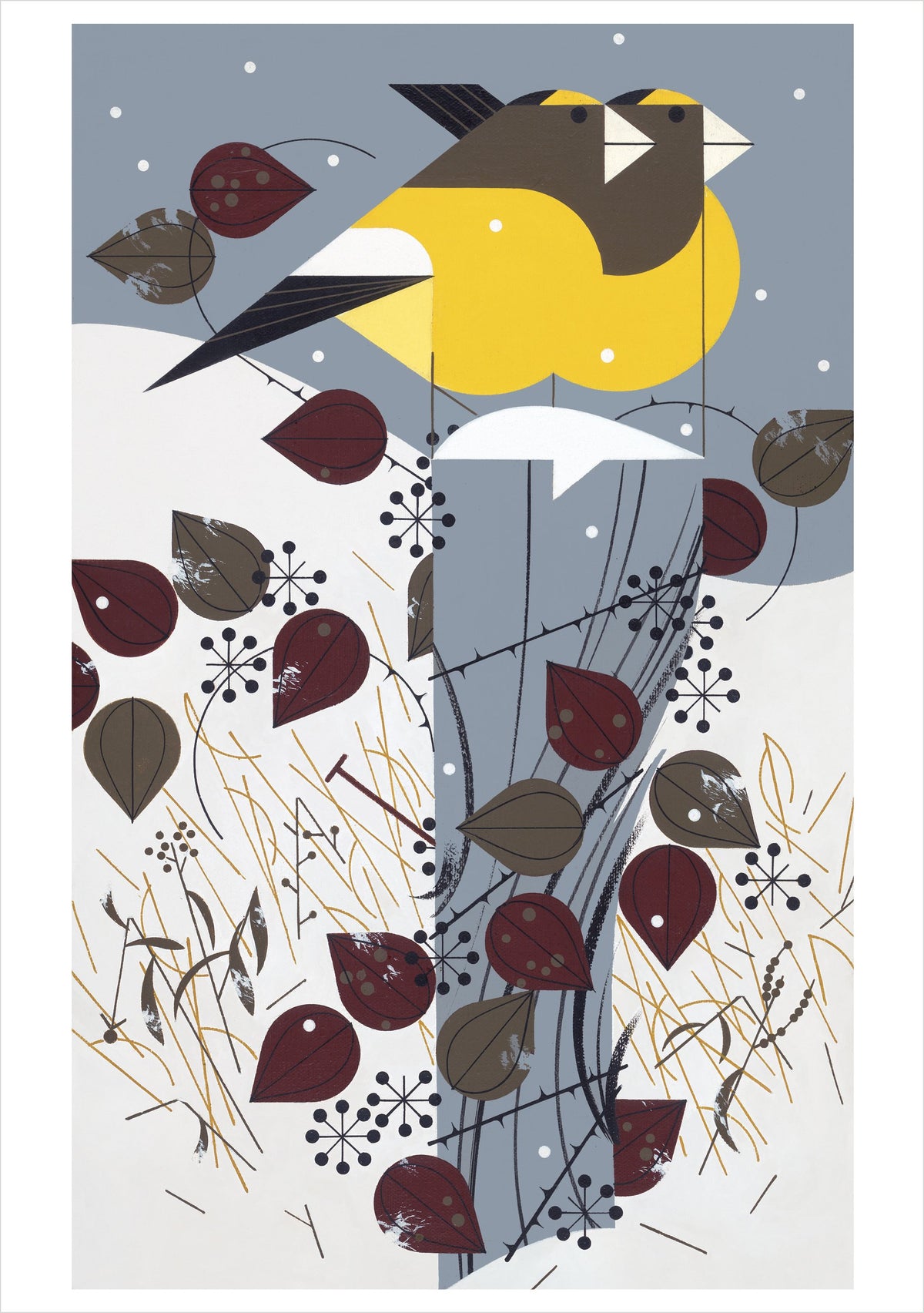 Charley Harper Birds Holiday Assortment Boxed Cards