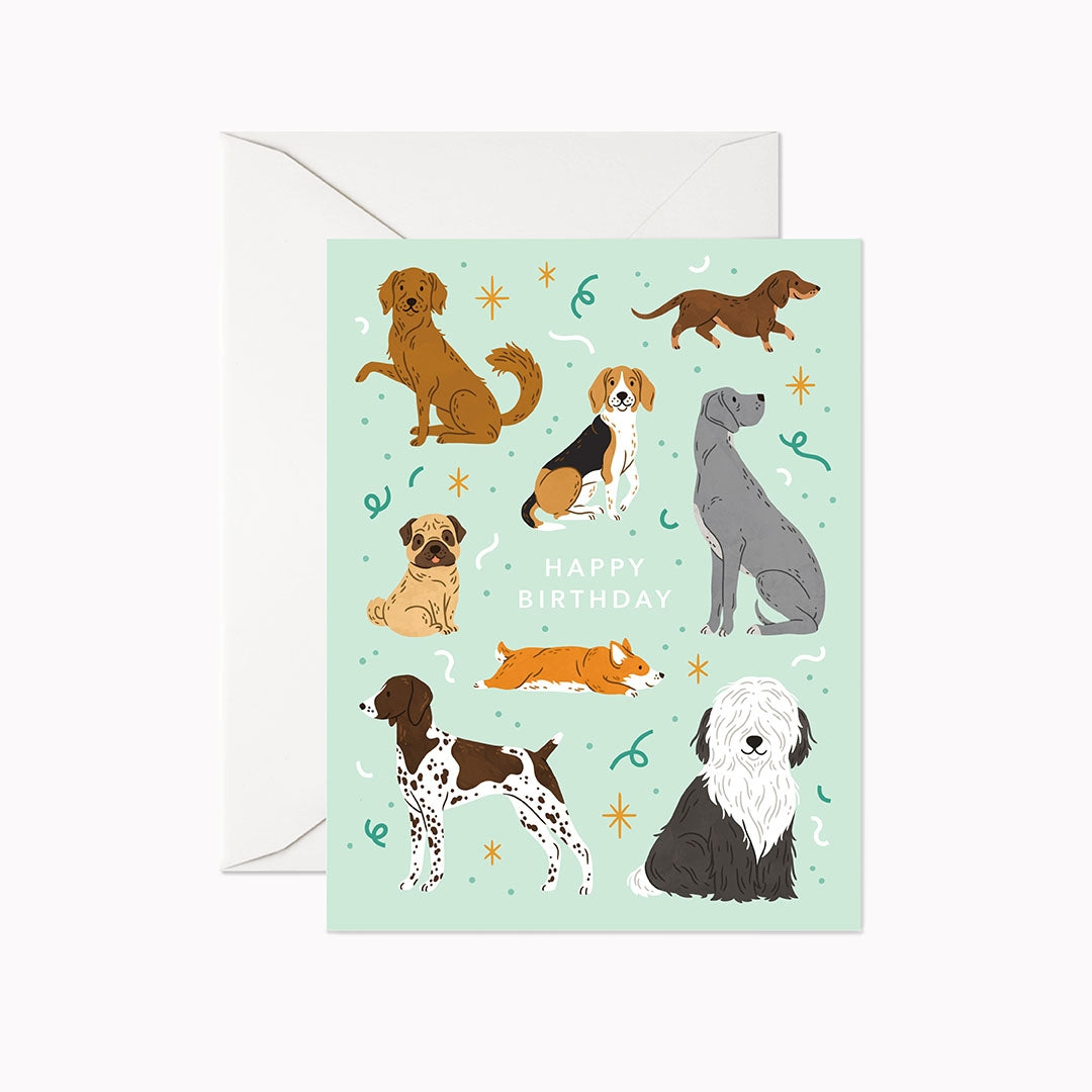 Dog Birthday Card
